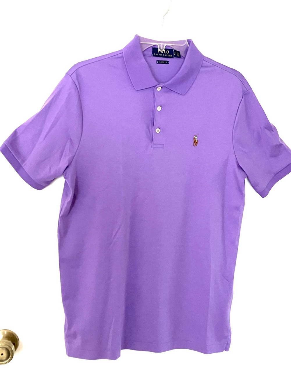 Polo Ralph Lauren Men’s Polo Size Small Purple Lavender 100% Cotton